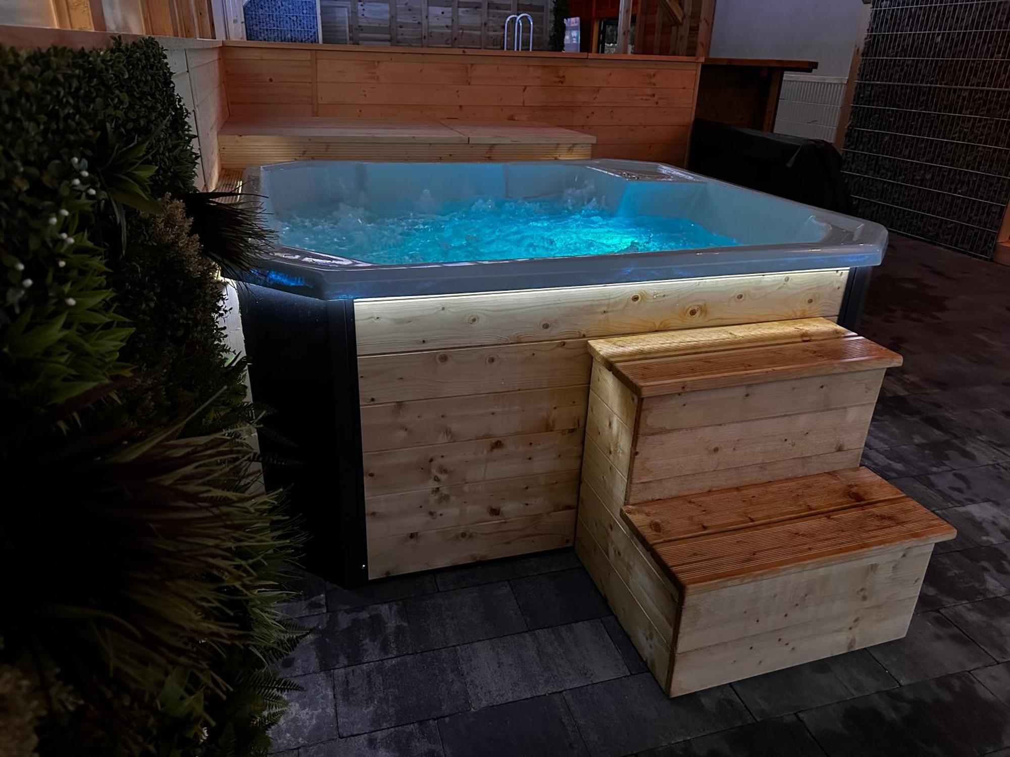 Domki Zlote Piaski Kryty Basen Sauna Jacuzzi Jastrzębia Góra 외부 사진
