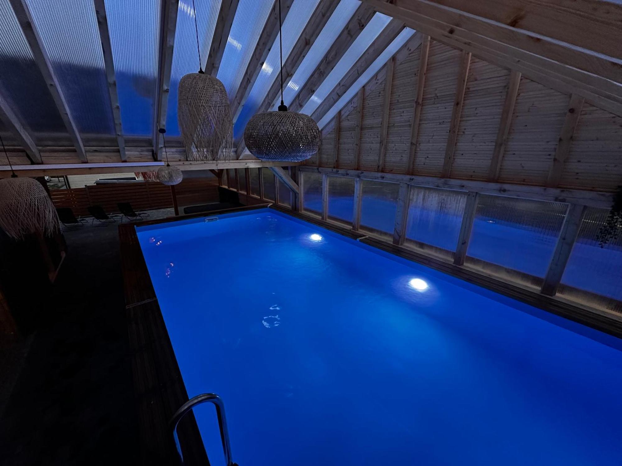 Domki Zlote Piaski Kryty Basen Sauna Jacuzzi Jastrzębia Góra 외부 사진