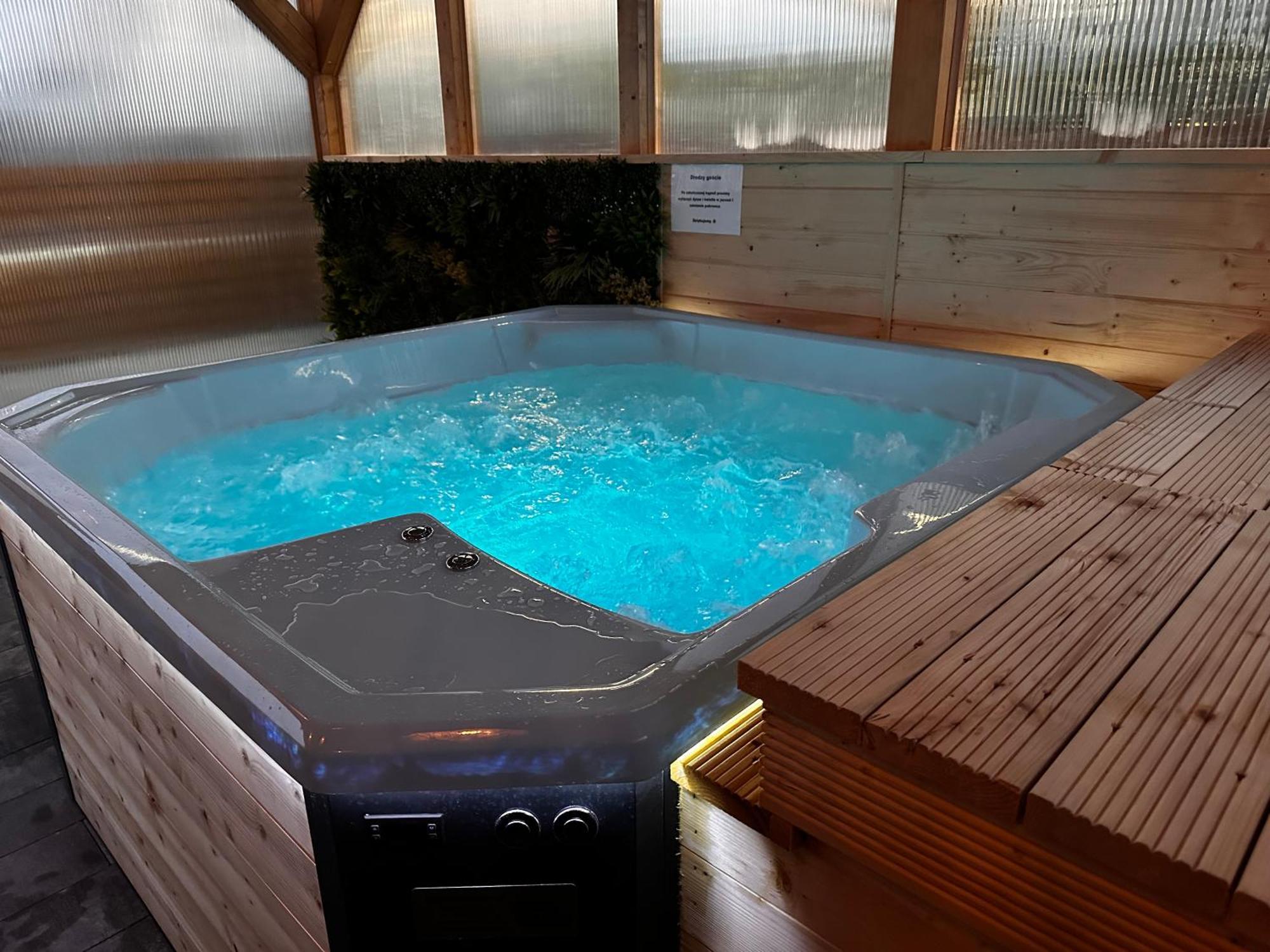 Domki Zlote Piaski Kryty Basen Sauna Jacuzzi Jastrzębia Góra 외부 사진
